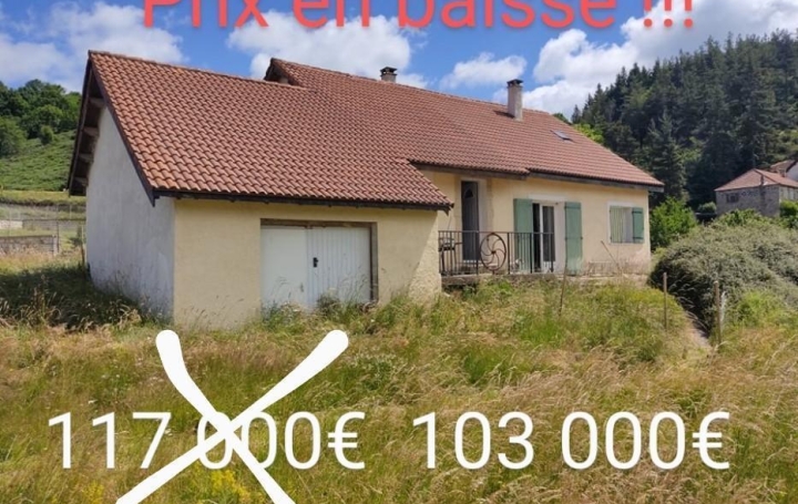 ESPACES IMMOBILIER : Maison / Villa | CROS-DE-GEORAND (07510) | 110 m2 | 103 000 € 